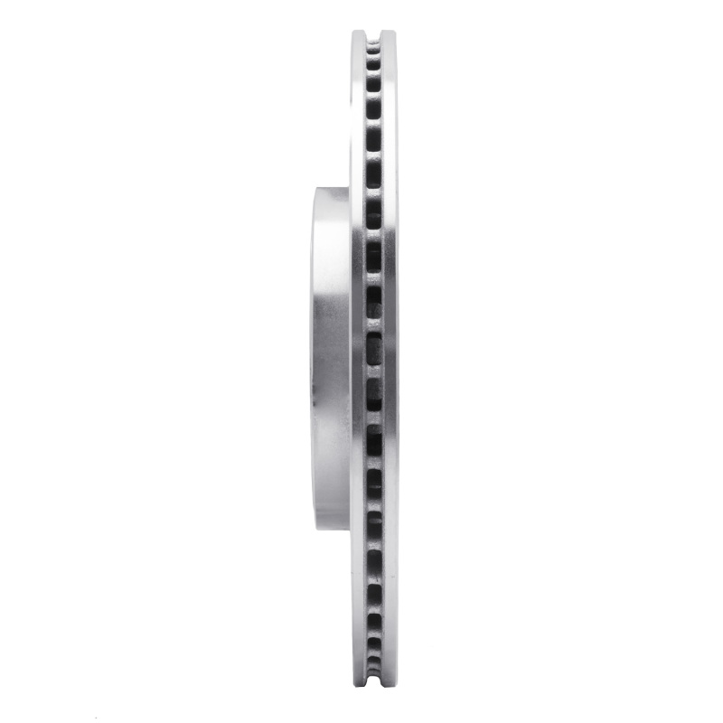 Jaguar S-Type Brake Rotor (1) - Rear Left - R1 Concepts - Drilled & Slotted - Silver - `06-`08